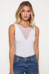 Mesh V Neck Bodysuit